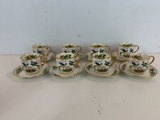 Antigo Possivelmente Formiga Johnson Bros. Conjunto de Porcelana de 8 Xícaras e Pires com Faisão Dec., usado comprar usado  Enviando para Brazil