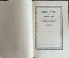 Giordano bruno opere usato  Italia