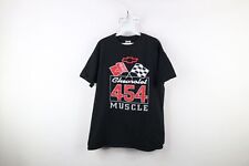 Camiseta Vintage Anos 90 Masculina XL Desbotada Soletrar Chevrolet 454 Muscle Engine Car comprar usado  Enviando para Brazil