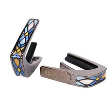 Capo de guitarra Thalia vitral; acabamento cromado preto comprar usado  Enviando para Brazil