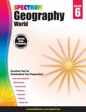 Spectrum Geography, Grade 6: World Volume 96 by Spectrum comprar usado  Enviando para Brazil