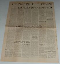 Giornale corriere firenze usato  Villar Focchiardo