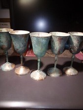 Cinque antichi calici usato Cinque antichi calici usato  Pisticci