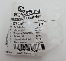 Wahlscheibe schwarz miele gebraucht kaufen  Krölpa
