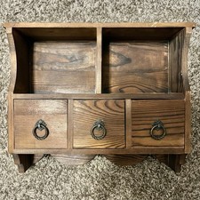 Vintage wooden wall for sale  Crawfordsville
