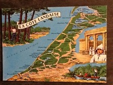 Cote landaise carte d'occasion  Vasles