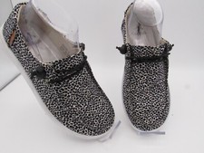 Usado, Chinelo feminino Corkys caiaque preto, cáqui e estampa de leopardo pequeno tamanho 8 comprar usado  Enviando para Brazil