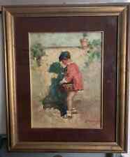 Quadro olio ritratto usato  Salerno