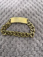 Pulseira de corrente masculina CHAMPION vintage galvanizada a ouro NÃO gravada comprar usado  Enviando para Brazil