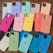 Liquid Silikon Hülle For iPhone 16 15 14 13 12 Pro Max 16+Plus Logo Case Taschen comprar usado  Enviando para Brazil