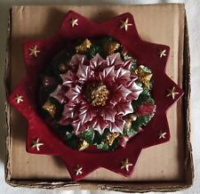 Candela cera decorata usato  Torino