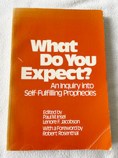 Usado, 1975 PB What do you expect?: An inquiry into self-fulfilling prophecies by Pau.. comprar usado Usado, 1975 PB What do you expect?: An inquiry into self-fulfilling prophecies by Pau.. comprar usado  Enviando para Brazil
