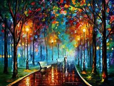Leonid afremov misty for sale  MANCHESTER