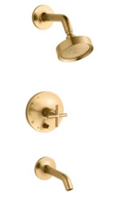 Kohler Purist K-T14420-3-2mb Válvula de Bico de Banheira Guarnição Cabeça de Chuveiro Latão Moderno NOVO, usado comprar usado  Enviando para Brazil