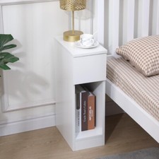 Slim wood bedside for sale  BIRMINGHAM