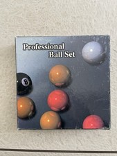 Pool table balls for sale  BECCLES