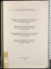 Informe aplicacion exhortacion usato  Ariccia