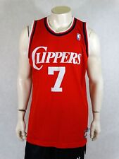 Używany, Los Angeles Clippers NBA Kamizelka do koszykówki Jersey Koszula Nike L # 7 Odom na sprzedaż  PL