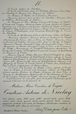 Comtesse antoine nicolay d'occasion  Pluvigner