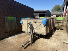 Ton tipping trailer for sale  FILEY