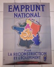 Affiche emprunt national d'occasion  Château-d'Olonne
