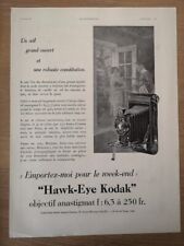 Publicité 1930 kodak d'occasion  Bordeaux-