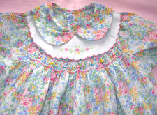 Smocked ditsy floral for sale  KIRKCALDY