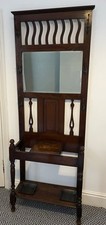 Antique hallstand mahogany for sale  YORK