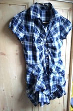 Robe volantée carreaux d'occasion  Sainte-Geneviève-des-Bois