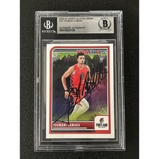 Toumani Camara assinado 2023 Haunted Hoops #10 RC automático Beckett BAS, usado comprar usado  Enviando para Brazil