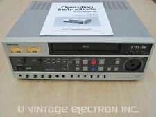 PANASONIC: AG-7300 Gravador de Vídeo Cassete com Manual - Vídeo Profissional / Áudio VCR SVHS, usado comprar usado  Enviando para Brazil