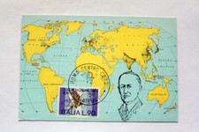 Cartolina commemorativa guglie usato  Roma
