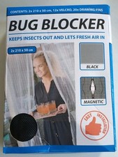 Insektenschutz schwarz weiß gebraucht kaufen  Klingenberg a.Main