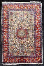 Fine tapis isfāhān d'occasion  Paris V