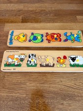 Animal inset puzzles for sale  CHICHESTER