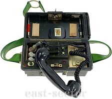 Telefone militar antigo baquelite telefone VEB FF63M exército alemão rádio NVA GDR comprar usado  Enviando para Brazil