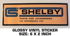 PIEZAS Y ACCESORIOS SHELBY VINILO CALCOMANÍA PEGATINA - ASPECTO VINTAGE - COBRA - GT40 segunda mano  Embacar hacia Mexico
