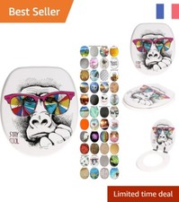 Abattant toilettes bois d'occasion  Matha