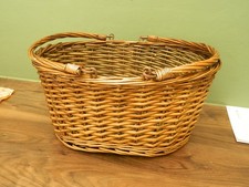 Wicker shopping basket for sale  ALTON
