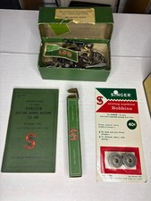 Paquete de máquina de coser SINGER de colección manual de instrucciones, lubricante de motor, accesorios + segunda mano  Embacar hacia Mexico