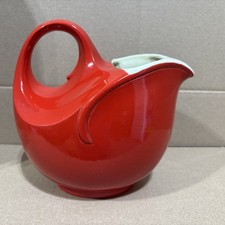 Jarro de cerâmica vermelho chinês fabuloso vintage - Hall qualidade superior EUA 7” de altura comprar usado  Enviando para Brazil