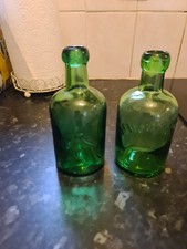 Pair embossed emerald for sale  BILSTON