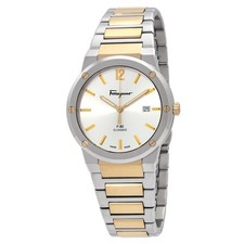 Ferragamo quartz silver for sale  Brooklyn