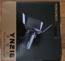 Luz de vídeo Yongnuo YN216 Pro LED estúdio para câmera e filmadora DSLR 5500K comprar usado  Enviando para Brazil