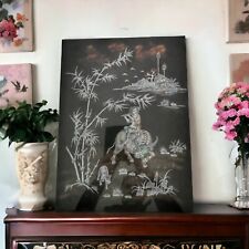 Tableau vietnamien bois d'occasion  Saint-Trojan-les-Bains