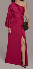 Usado, Vestido Donna Karan New York Feminino Rosa Torcido Frente Um Ombro Tamanho 16 comprar usado Usado, Vestido Donna Karan New York Feminino Rosa Torcido Frente Um Ombro Tamanho 16 comprar usado  Enviando para Brazil