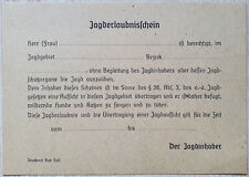 Jagderlaubnisschein bad hall gebraucht kaufen  Versand nach Germany