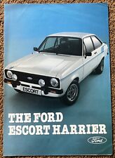 Ford escort harrier for sale  COLCHESTER
