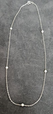Collier métal argenté d'occasion  Saint-Marcel-lès-Valence