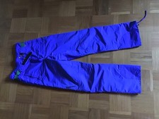 Skihose schneehose giftblau gebraucht kaufen  Hallbergmoos